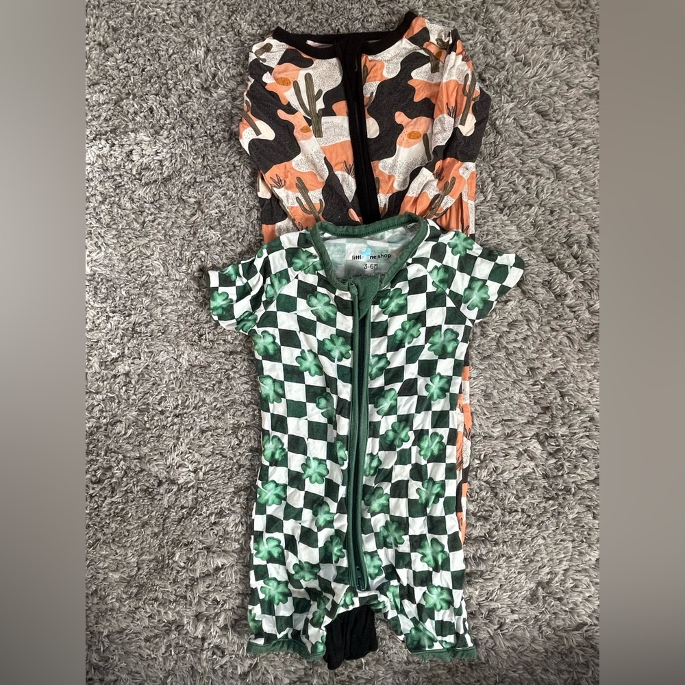 3-6 month bamboo sleeper bundle